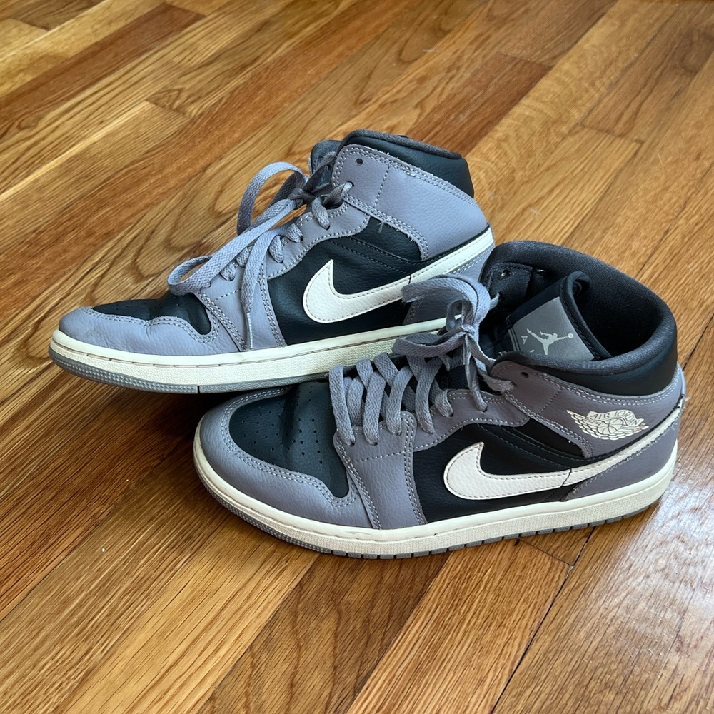 Nike Air Jordan 1 Mid Cement Grey Size 8